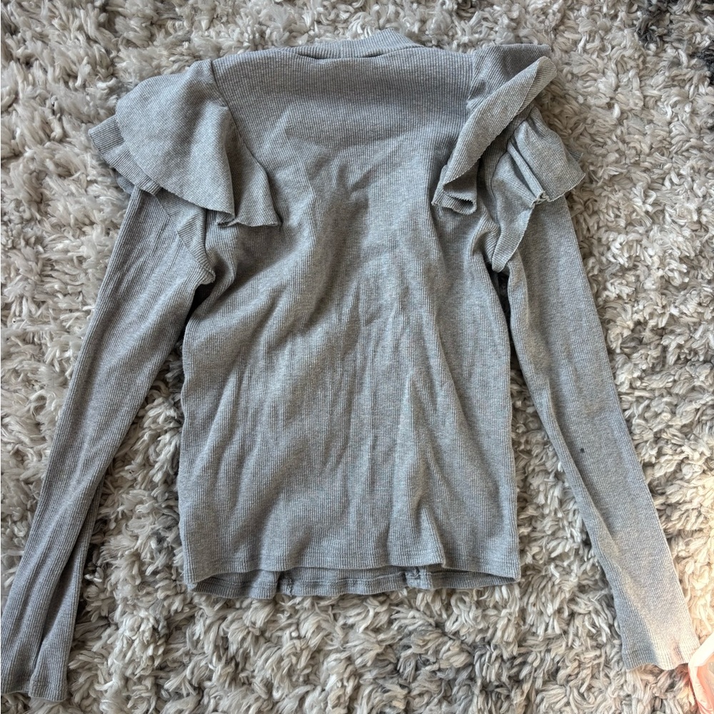 Veronica Beard Centre Ruffles Frills Sweater - Picture 3 of 3